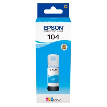 Tinteiro Epson Ecotank 104  70ml Azul