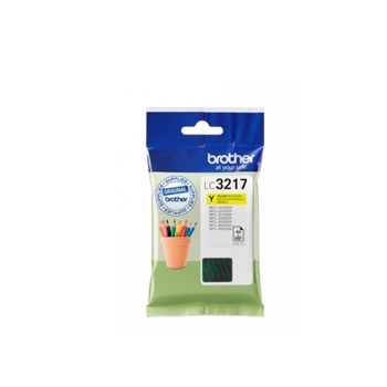 Tinteiro Brother LC3217Y Amarelo - 550 Pág.