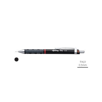 Lapiseira 0,5mm Rotring Tikky II Preto