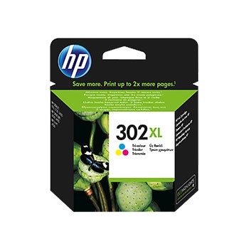Tinteiro HP 302XL Cor F6U67A 8ml