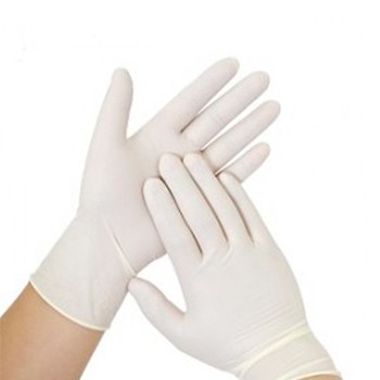 Luvas Latex c / Po  Tamanho M 100un