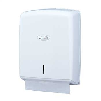 Dispensador Toalhas Mao Zig-Zag 368x276x133 Branco