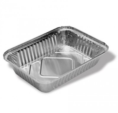Embalagem Alumínio Retangular P980 Pack100un