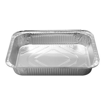 Forma Alumínio retangular P1250 C/ tampa - cx600UN