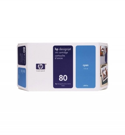 Tinteiro DSJ1050C/1055CM (C4872A) Nº80 Azul