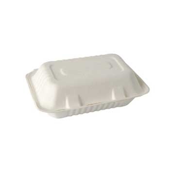 Embalagem Alimentar com tampa Cana de Açúcar 7,9x15,5x23cm 25un