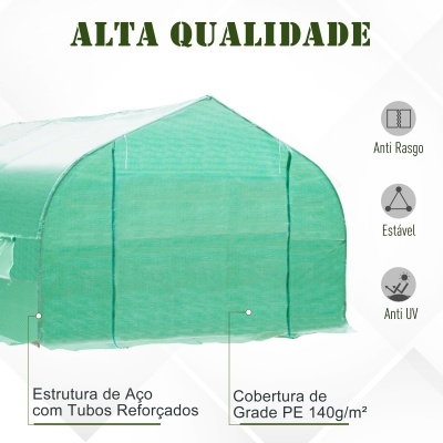Estufa 450 x 300 x 200 cm Estufa 450 x 300 x 200 cm