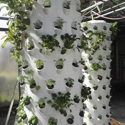 Torre Aeroponia - 120 plantas