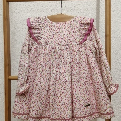 VESTIDO FLORES FOLHO