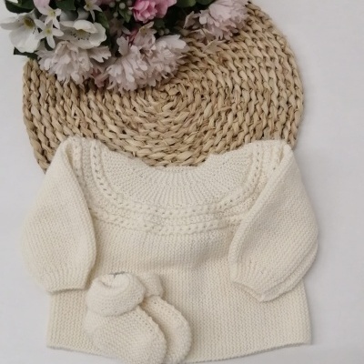 CONJUNTO CASACO + BOTINHAS OITOS