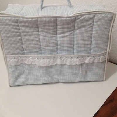 MALA MATERNIDADE QUADRADINHOS