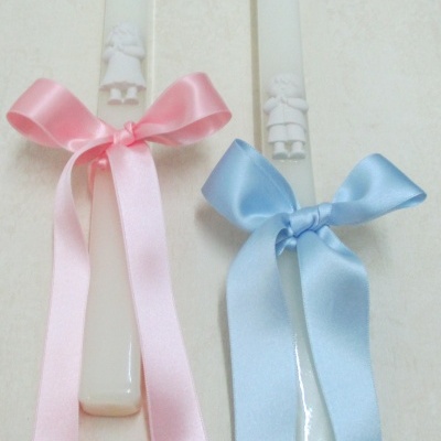 VELA QUADRADA MENINA / MENINO