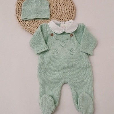 CONJUNTO JARDINEIRA MALHA