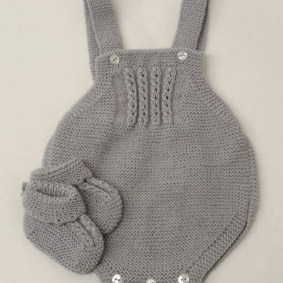 Fofo malha com botinhas