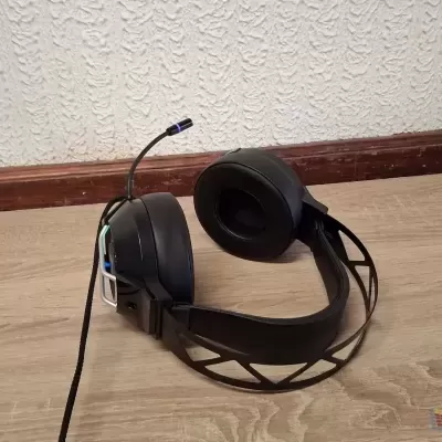 Headset Gaming RGB 7.1 Tempest GHS301 Berserker USB Preto