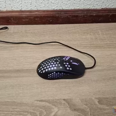 Rato Gaming RGB Gamemax MG8 7200DPI 6 Botões Preto