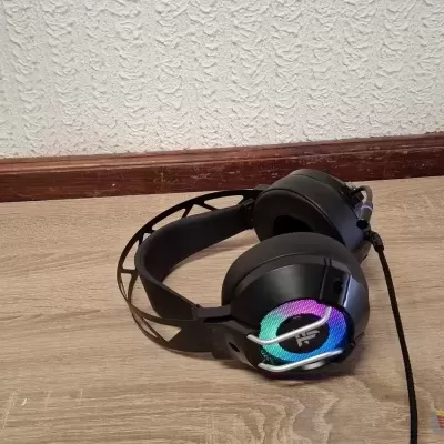 Headset Gaming RGB 7.1 Tempest GHS301 Berserker USB Preto