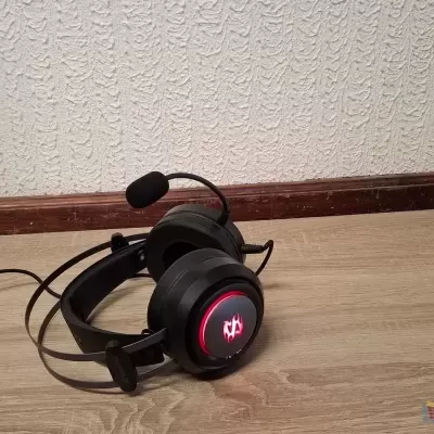 Headset Gaming RGB 7.1 Sharkoon Skiller SGH30 USB Preto