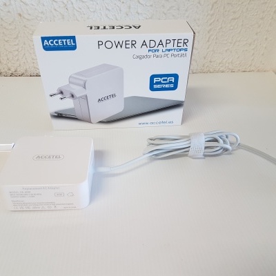 Carregador Accetel PCA-120 45W Compatível com MacBook