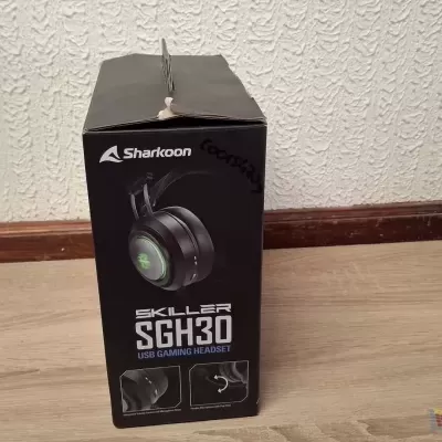 Headset Gaming RGB 7.1 Sharkoon Skiller SGH30 USB Preto