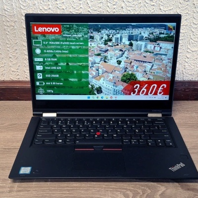 Computador portátil LENOVO Thinkpad X380 Yoga Touch-Screen IPS Full HD Intel Core i5 SSD 256GB Windows 11 PRO