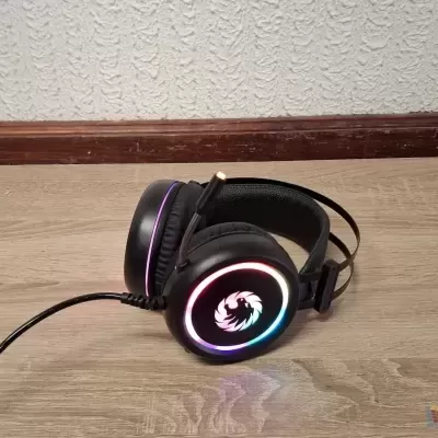 Headset Gaming RGB 7.1 Gamemax Pro Gaming HG3600 USB Preto
