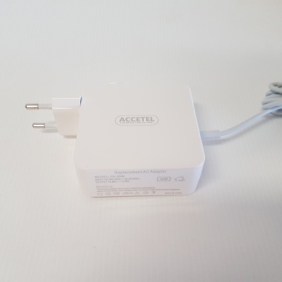 Carregador Accetel PCA-120 45W Compatível com MacBook