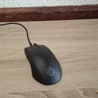 Rato Steelseries c/ Fio Prime 18000 DPI Preto