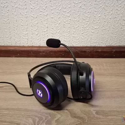 Headset Gaming RGB 7.1 Sharkoon Skiller SGH30 USB Preto