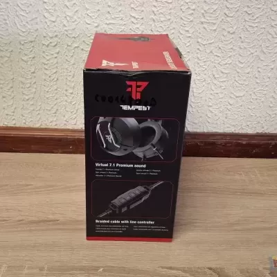 Headset Gaming RGB 7.1 Tempest GHS301 Berserker USB Preto