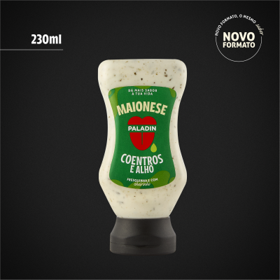 MAIONESE DE COENTROS E ALHO 230ml