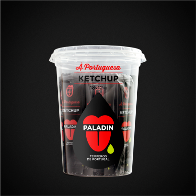 COPO SAQUETAS KETCHUP À PORTUGUESA 18x12g