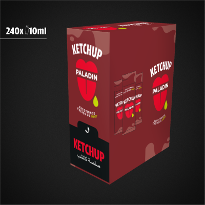 KETCHUP EM SAQUETAS 240x10ml
