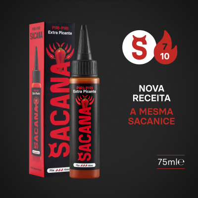 PIRI-PIRI SACANA EXTRA PICANTE 75ml