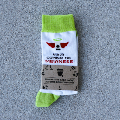 MEIAS "VIAJA COMIGO NA MEIANESE"
