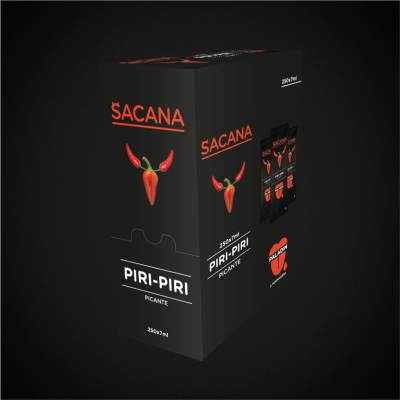 PIRI-PIRI SACANA EM SAQUETAS 250x7ml