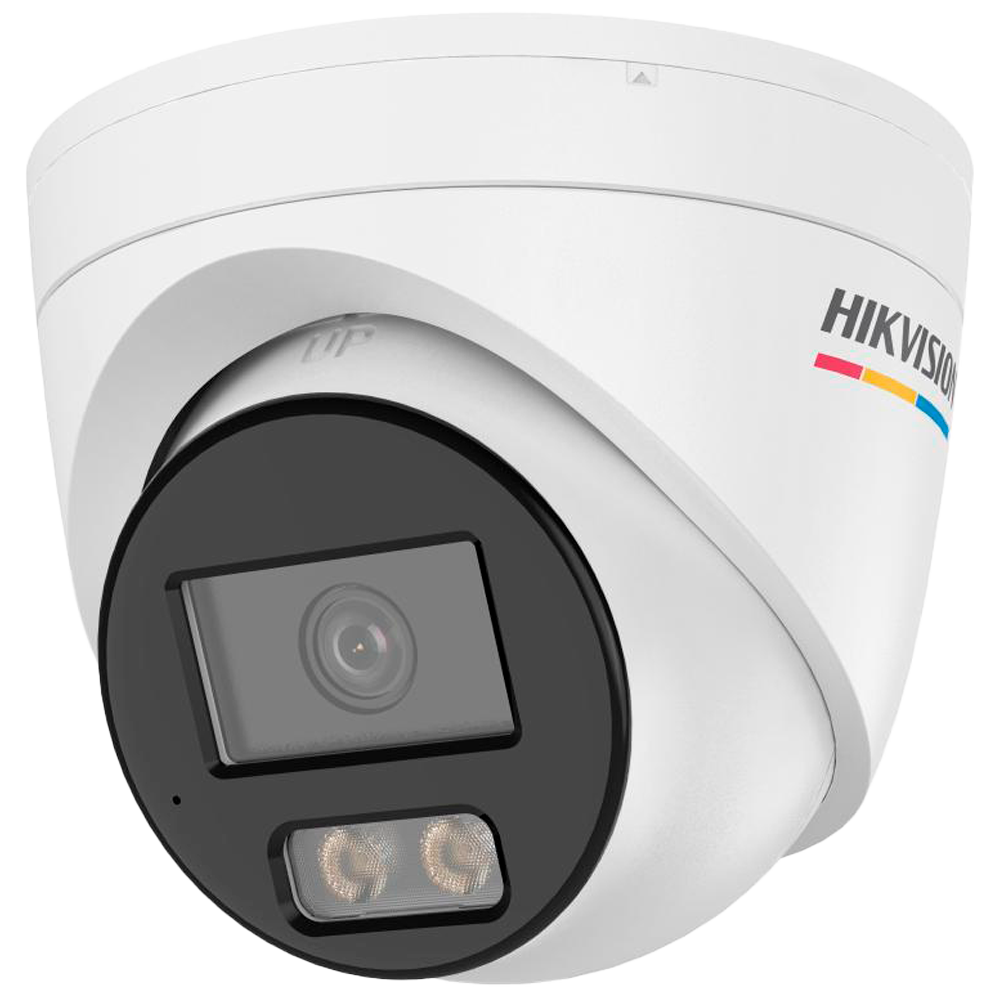 Câmara IP Turret Hikvision 4MP Smart Hybrid Light - Microfone Integrado Câmara IP Turret Hikvision 4MP Smart Hybrid Light - Microfone Integrado
