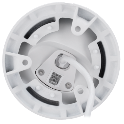 Câmara com fios (PoE) Turret Branca 5mpx 4mm 35m Microfone IP65-Ajax AJ-TURRETCAM-5-0400-W