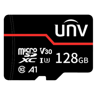 Cartão MicroSD Uniview UV‑TF‑128G‑MT 128 GB Classe 10/U3/V30/A1 – Fiável para Vigilância