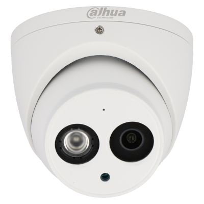 Câmara com fios (Coaxial) Turret Branca 20m  - Dahua HAC-HDW1200EM-A