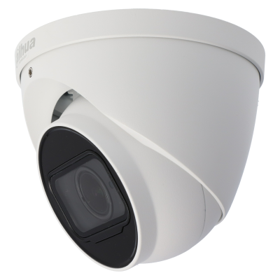 Câmara com fios (Coaxial) Turret Branca 8mpx 3.7mm 60m Microfone IP67 - Dahua HAC-HDW2802T-Z-A