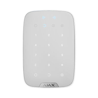 Teclado sem fios Ajax AJ-KEYPADPLUS-W com RFID