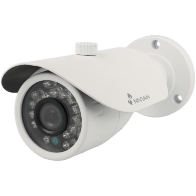 Câmara Bullet Branca 0mpx  - Nivian CS023