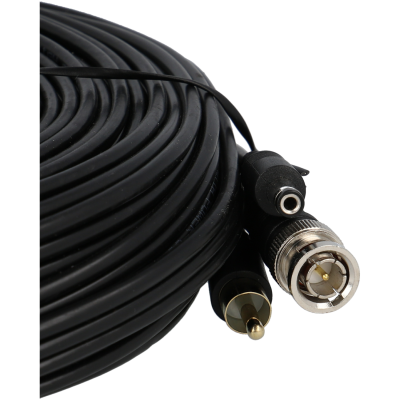 Cabo RG59 combinado coaxial + energia DC + áudio de 20 m-A-CCTV A-COAXIAL-20M-ÁUDIO-A-CCTV A-COAXIAL-20M-ÁUDIO-A-CCTV A-COAXIAL-20M-AUDIO
