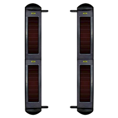 Detector de barreira solar por infra vermelhos Completamente sem fio | 4 feixes Alcance de sinal até 1000m-IBS-SH-100-4