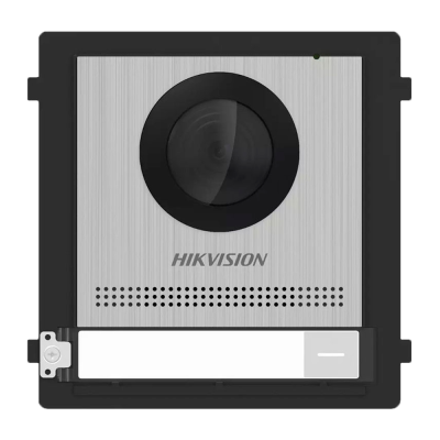 Placa de Videoporteiro Hikvision DS-KD8003Y-IME2/S (2 fios, com botão)