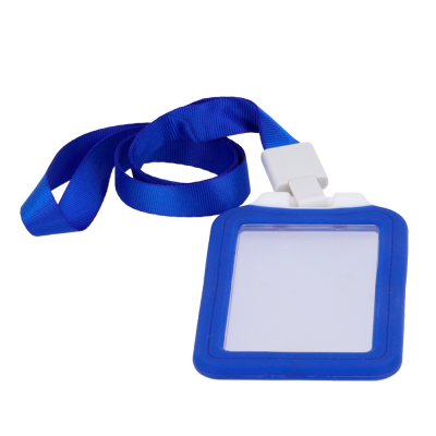 Porta-cartões Disposição vertical Película de proteção em plástico-CARD-HOLDER-V-BLUE