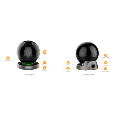 Câmara PT Wi-Fi 4 MP Interior Imou IPC-A46LP-D-IMOU