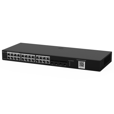 Reyee Switch Cloud Capa 2 24 portas RJ45 Gigabit 4 SFP Gigabit-Ruijie RG-NBS3100-24GT4SFP