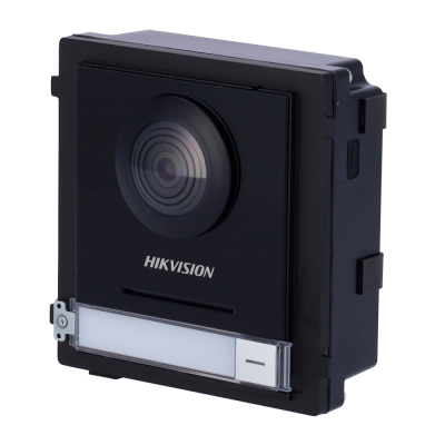 Placa Exterior de Videoporteiro Hikvision DS-KD8003-IME1(B) (IP 2 MP)
